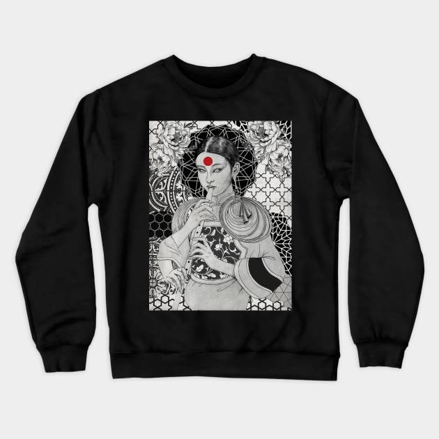 Flue 2 Crewneck Sweatshirt by Luke Gray